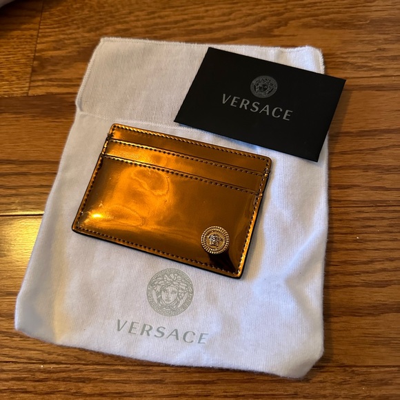 Versace La Medusa card holder NEW (AUTHENTIC) - Picture 3 of 9